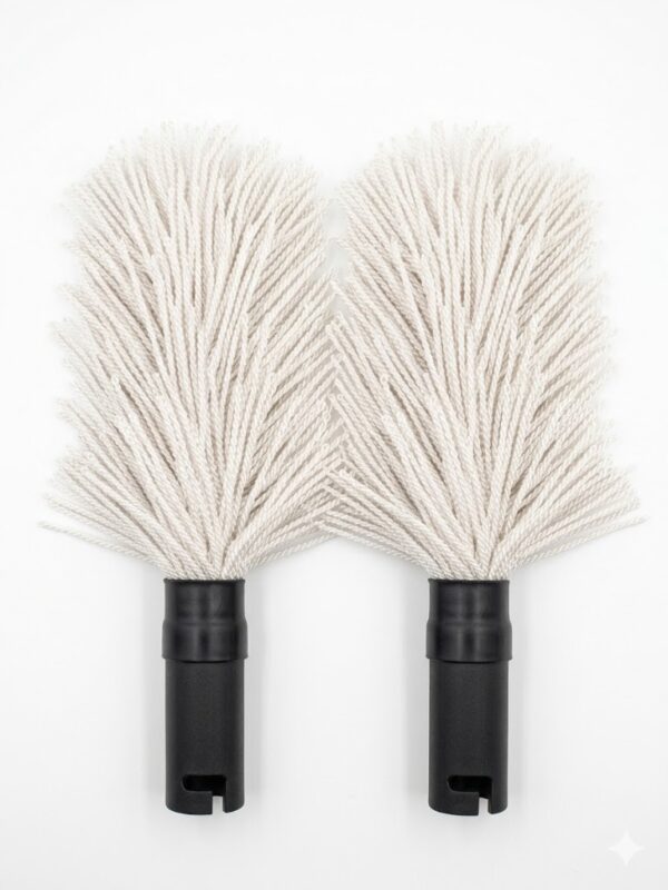 2 Microfiber Brushes for Champagne Flutes
